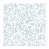 Chloe's Creative Cards - 8x8" 2D Embossing Folder - Butterfly Background