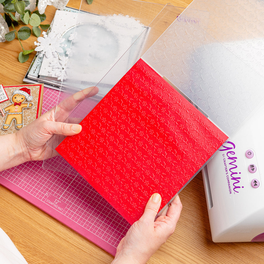 8 Emboss 8x8 Christmas Embossing Folders – Chloes Creative Cards