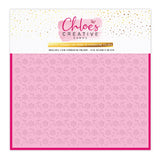 Cartes créatives de Chloé - Dossier de gaufrage 2D 8x8" - Se précipiter dans la neige