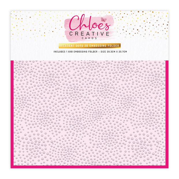 Chloes Creative Cards 8x8 Embossing Folder Bundle