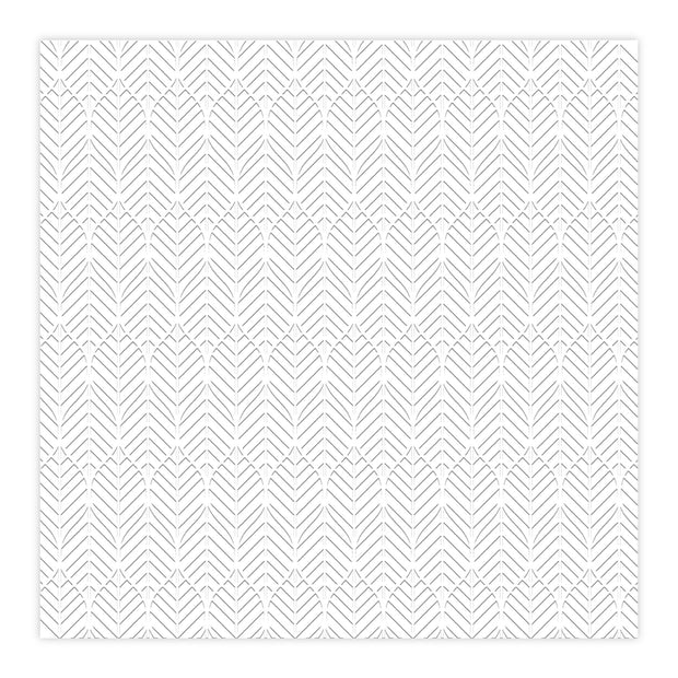 Chloes Creative Cards - 8x8" 2D Embossing Folder - Leafy Background