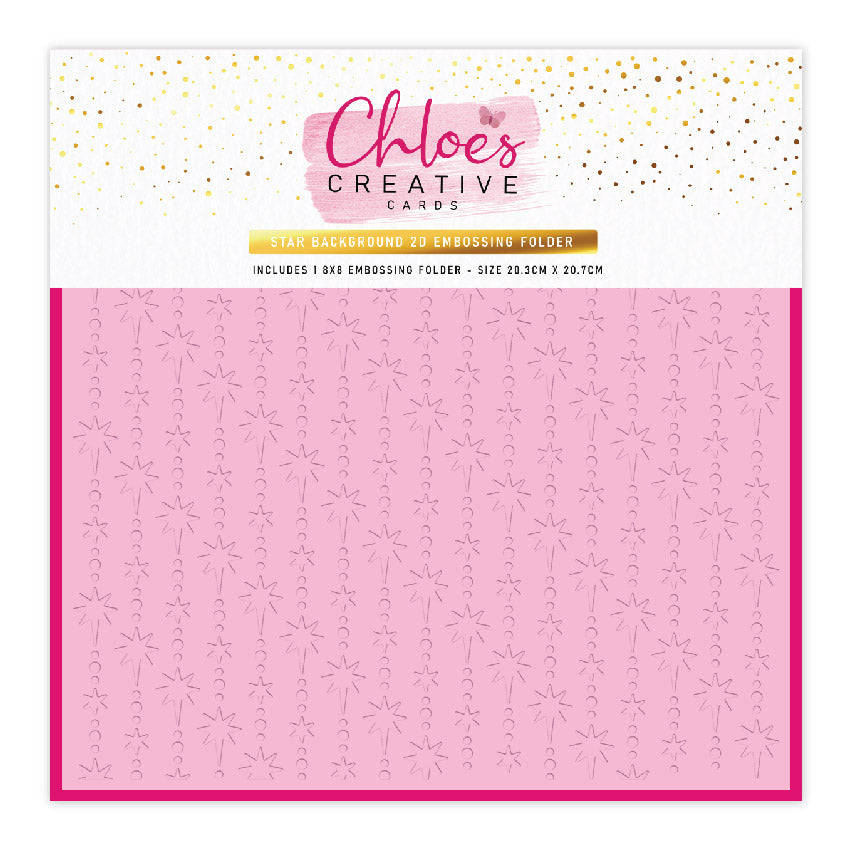Chloe's Creative Cards 8x8 Prägefolder-Paket – ICH BRAUCHE SIE ALLE Weihnachten