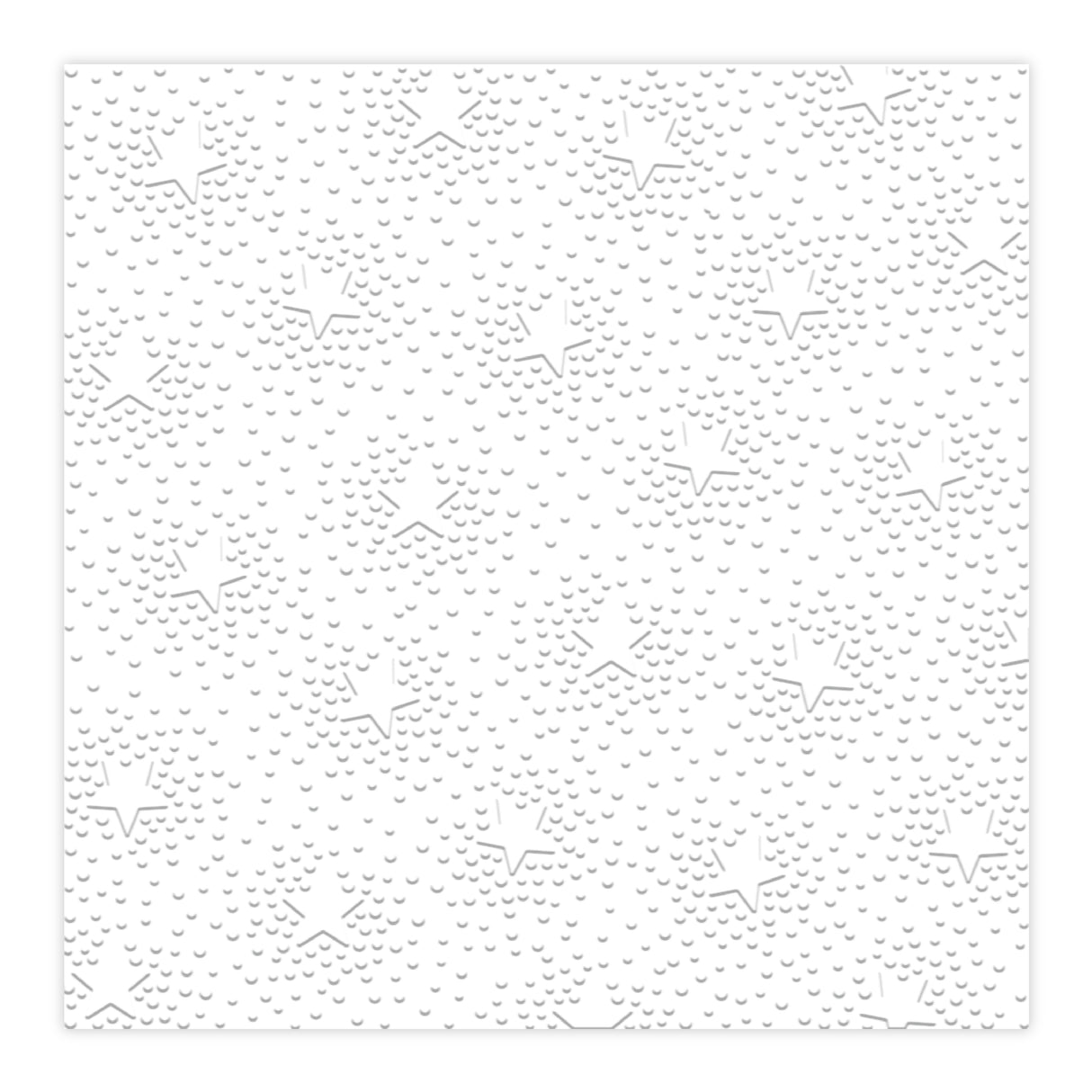 Chloe's Creative Cards - 8x8" 2D Embossing Folder - Starlit Star Background