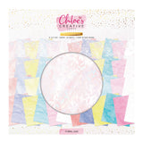 Chloe's Creative Cards Foiled Paper Pad (8 x 8) - Floral Lace