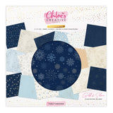 Chloe's Creative Cards Foiled Paper Pad (8 x 8) - Starlit Christmas