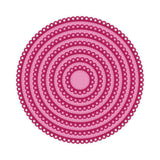 Chloes Creative Cards Metal Die Set - 8x8" Dainty Circles