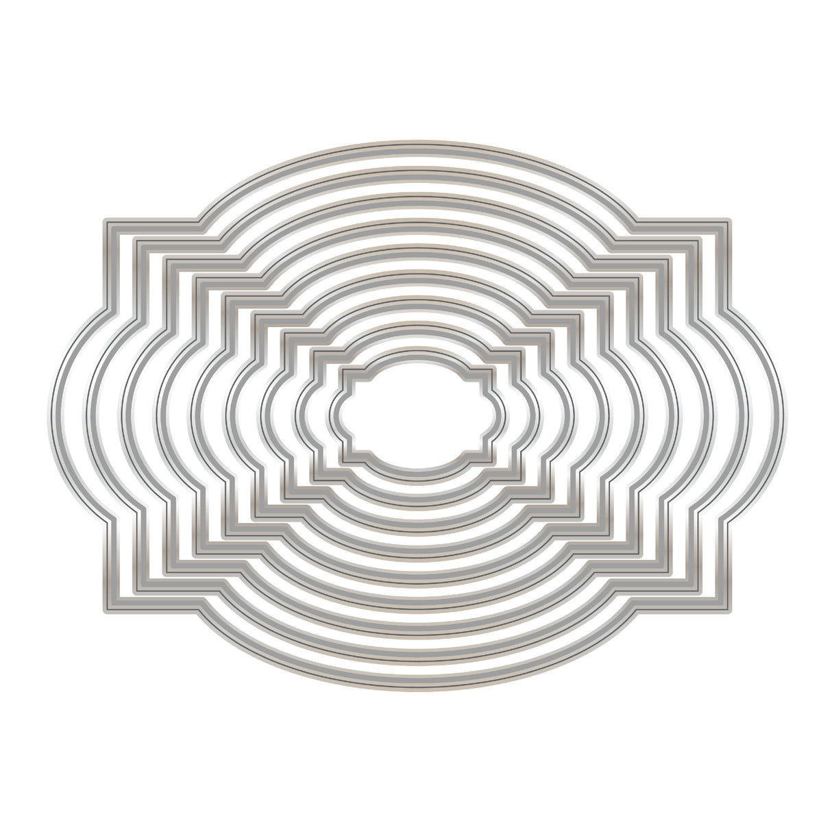 Chloes Creative Cards Metal Die Set –  6x8"Gilded Rectangles 3