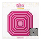 Chloes Creative Cards Metal Die Set –  8x8" Gilded Squares