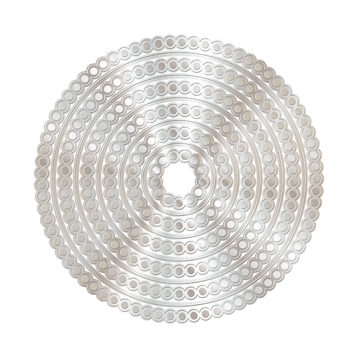 Chloes Creative Cards Metal Die Set –  8x8" Pearly Circles