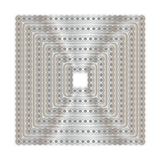 Chloe's Creative Cards Pearly Squares Dies and Flower Stamps Bundle