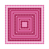 Chloe's Creative Cards Pearly Squares Dies and Flower Stamps Bundle