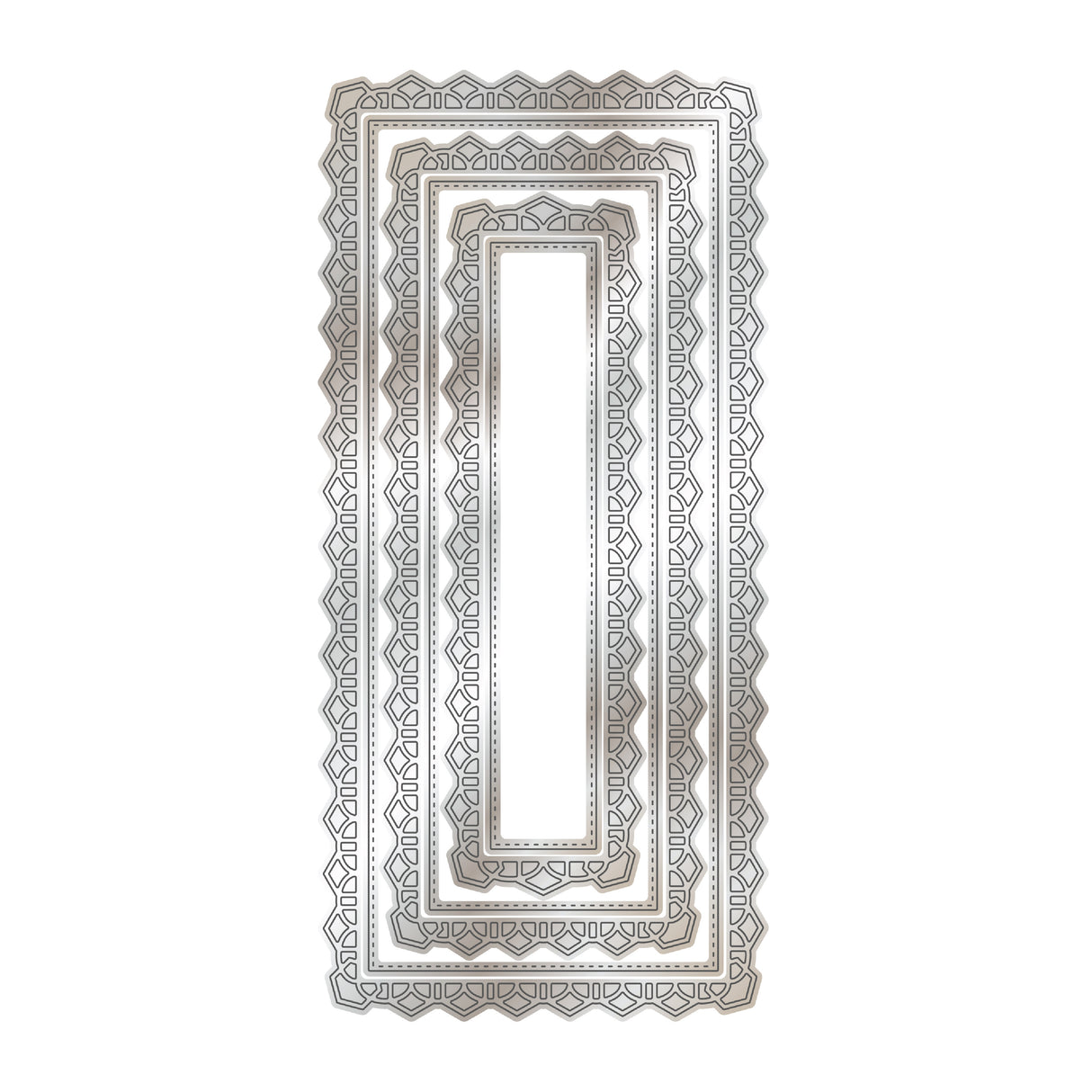 Chloe's Creative Cards Metall-Stanzset – DL-Dekor-Rechtecke