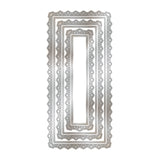 Chloe's Creative Cards Metall-Stanzset – DL-Dekor-Rechtecke