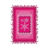 Cartes créatives Chloes - Ensemble de matrices de découpe ovales 8X8 et rectangulaires A5 Snowflake