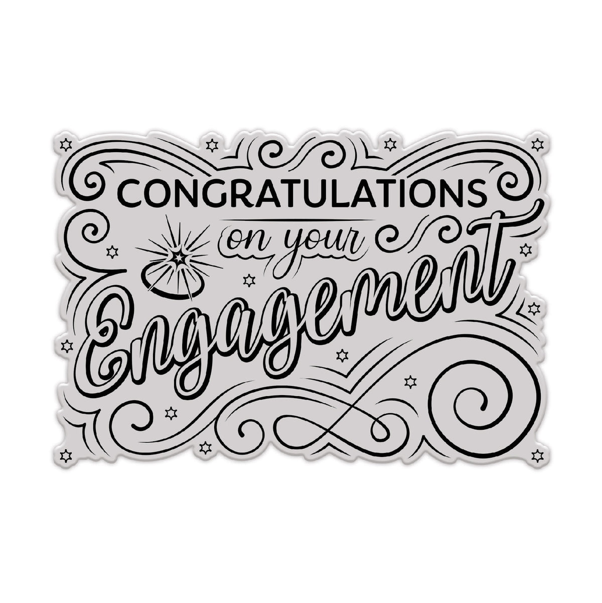 Statement Sentiments Chloes Creative Cards Photopolymer Stamp Set (A6) - Statement Sentimen
