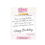 Collection de cartes créatives de Chloé pour créer des fleurs - J'AI BESOIN DE TOUT