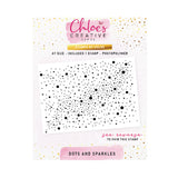 Chloe's Creative Cards Photopolymer Stamp Set (A7) - Dots and Sparkles