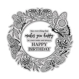 Chloes Creative Cards Die & Stamp Set - Beautiful Butterfly Frame