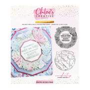 Chloes Creative Cards Die & Stamp - Beautiful Butterfly Frame