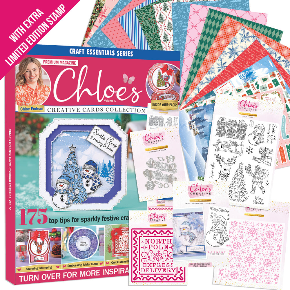 PRE-ORDER Chloe's Creative Cards Box Kit 17 with Limited Edition Stamp