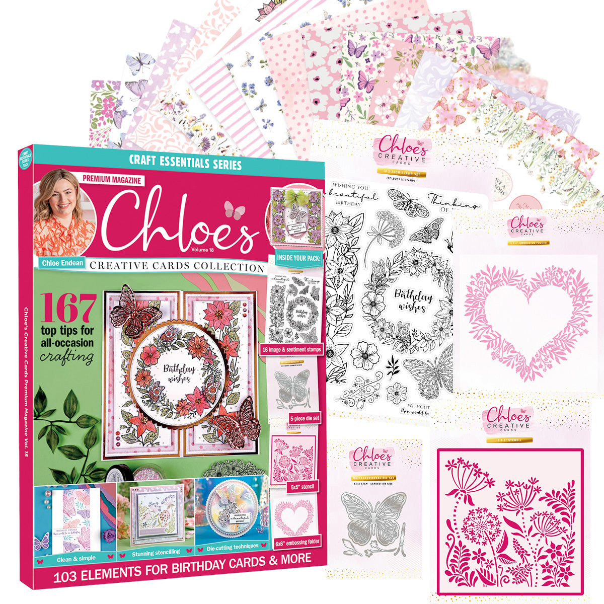 PRE ORDER Chloe's Creative Cards Box Kit 18