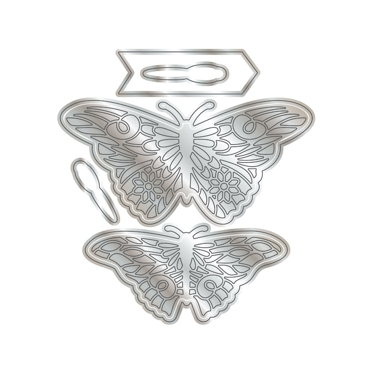 Chloes Creative Cards Die & Stamp Set - Butterfly Dreams