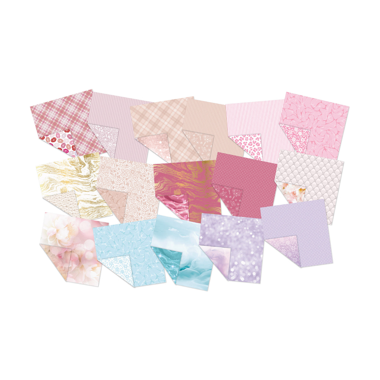 Chloe's Creative Cards 8x8 Designer Printed Paper Pad - Chic Boutique