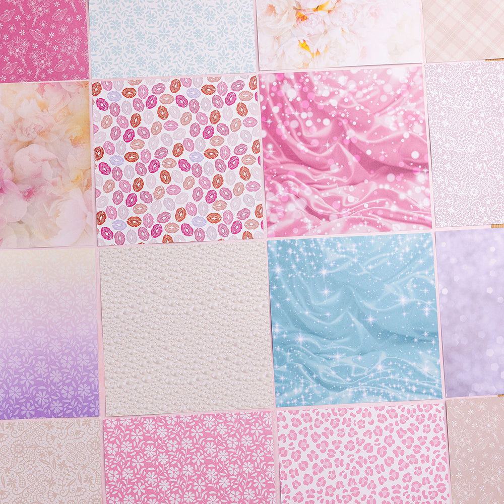 Chloe's Creative Cards 8x8 Designer Printed Paper Pad - Chic Boutique