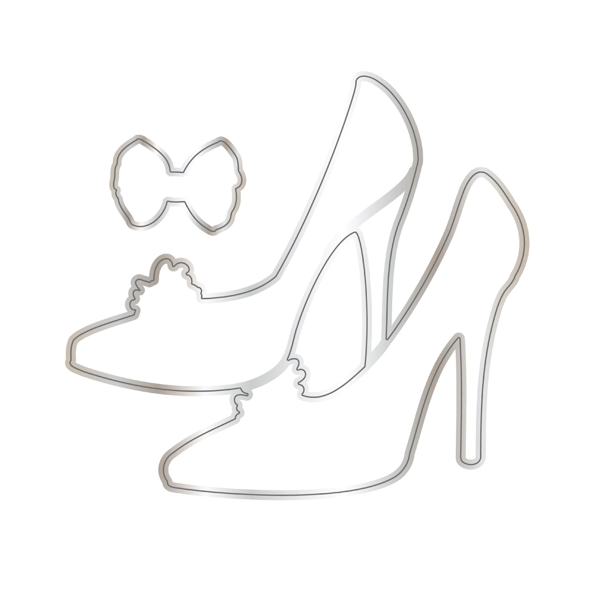Chloe's Creative Cards Die & Stamp - Chic Shoes
