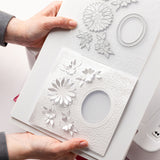 Chloe's Creative Cards Decadent Daisy 6x6 Cut & Emboss Folder