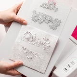 Chloe's Creative Cards Heartfelt Daisy 6x6 Cut & Emboss Folder