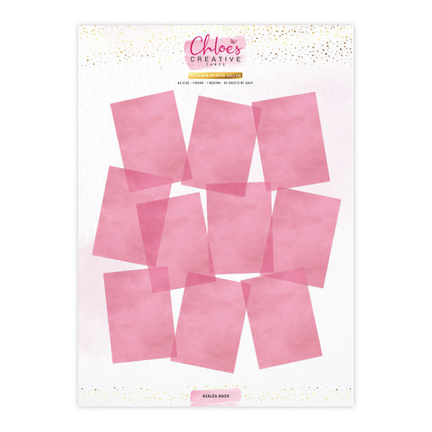 Chloes Creative Cards Designer Printed Vellum (A4) (20 Sheets) - Azale
