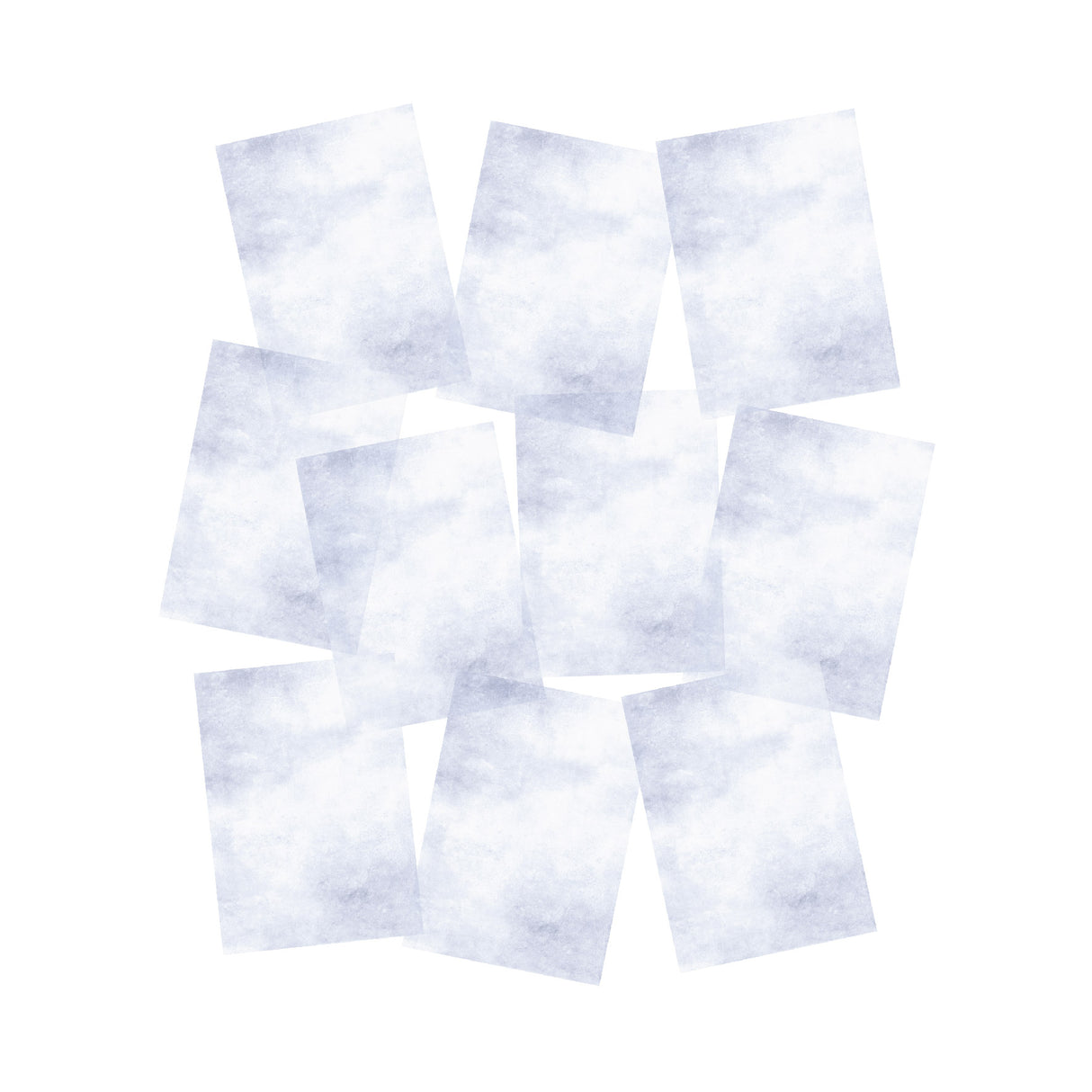 Cartes créatives Chloes en papier vélin imprimé (A4) (20 feuilles) - Kunzite Wash