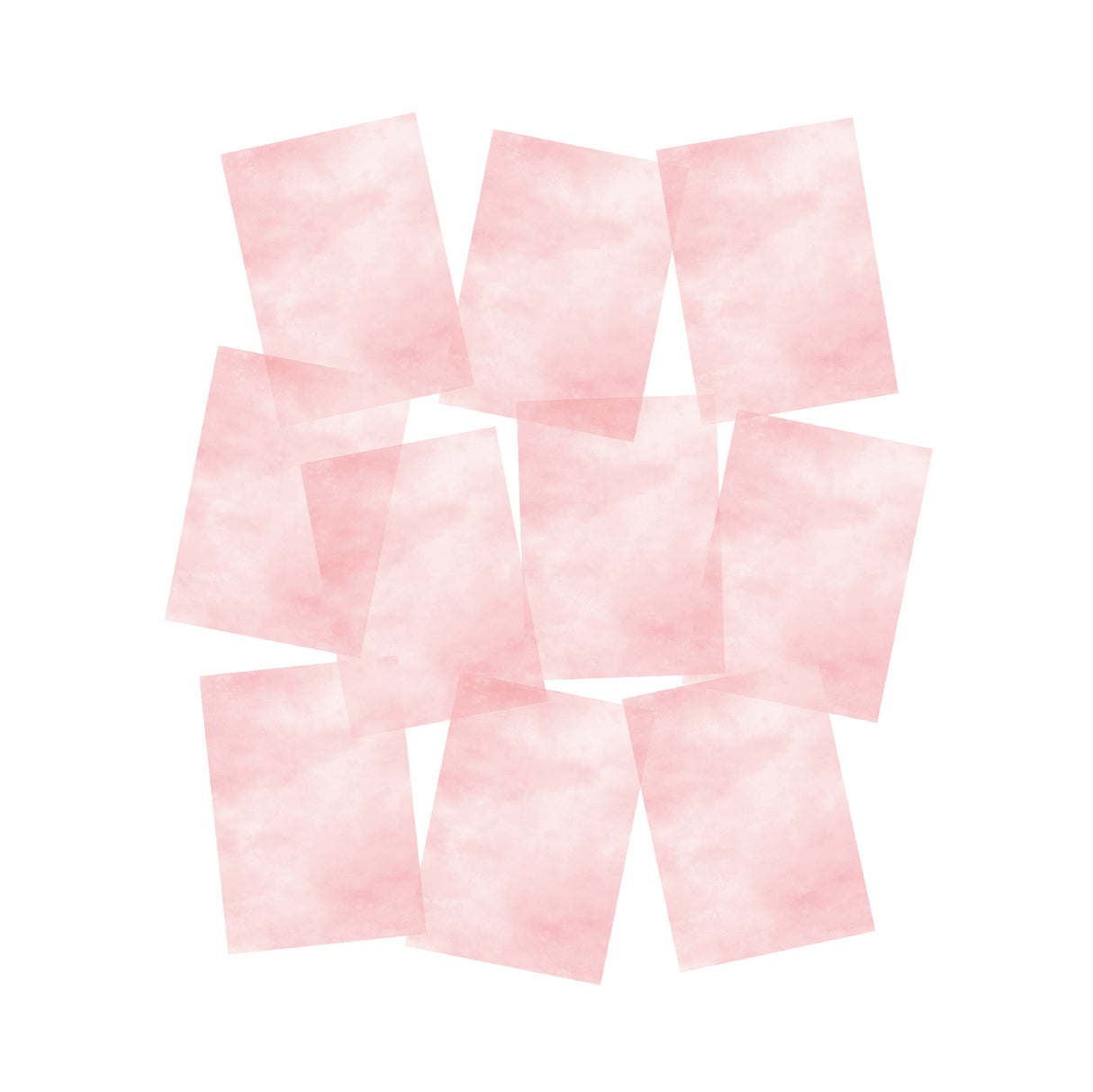 Chloes Creative Cards Designer Vellum imprimé (A4) (20 feuilles) - Délavage Quartz Rose