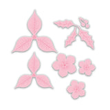 Chloe's Creative Cards Die & Stamp - Beautiful Bouquet Christmas Flowers