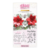 Chloe's Creative Cards Die & Stamp - Beautiful Bouquet Christmas Flowers