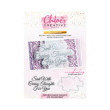 Chloe's Creative Cards Die & Stamp - Sentiment Sent with Caring Thoughts for You