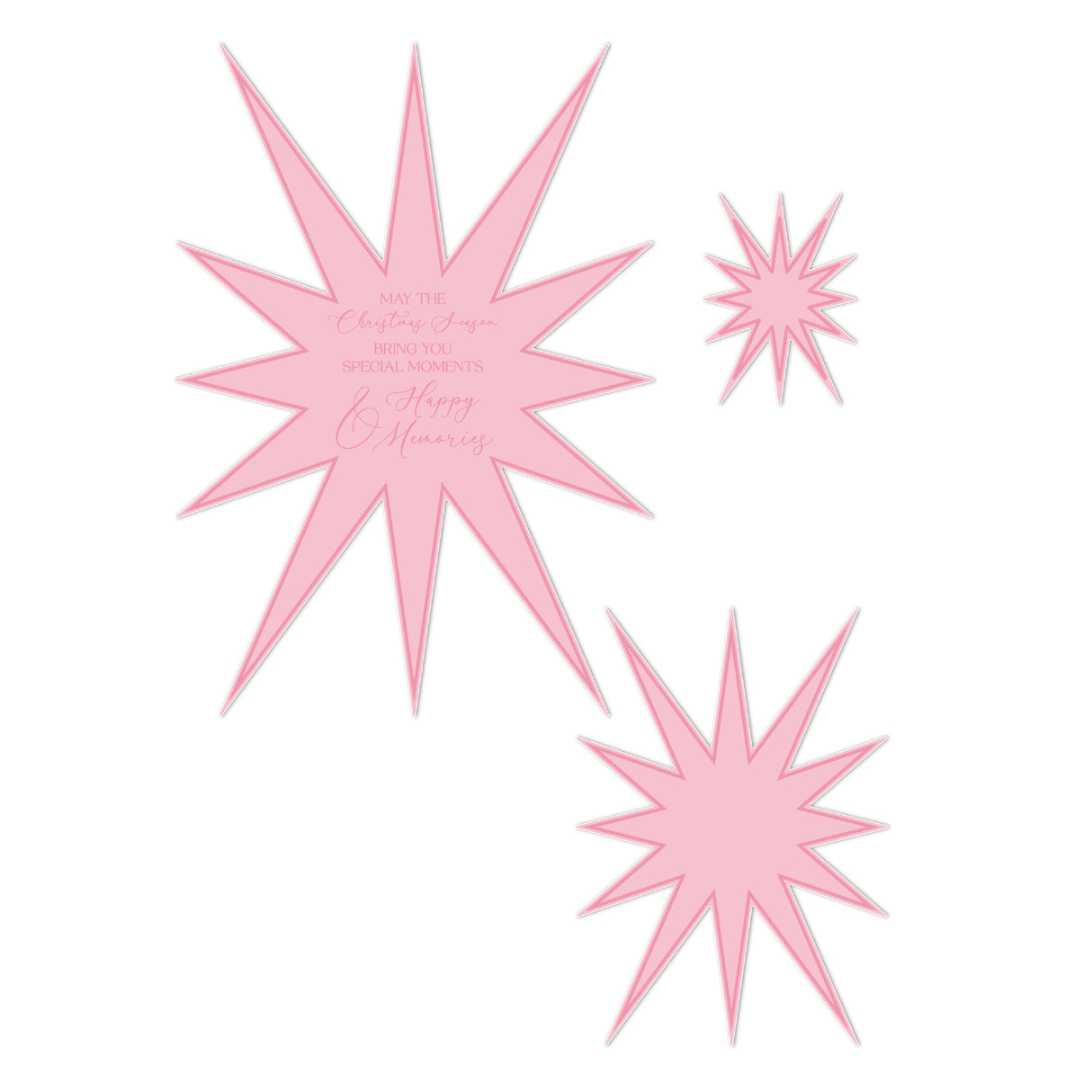 Chloe's Creative Cards Die & Stamp - (A5) Starlit Star