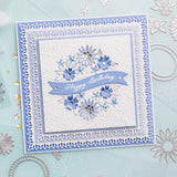 Chloe's Creative Cards Sentiment Borders Stamp and Die Set