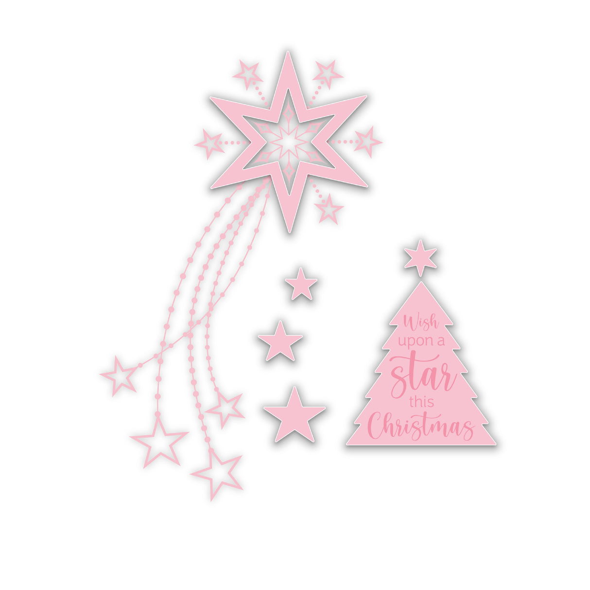Chloe's Creative Cards Die & Stamp - Shooting Star