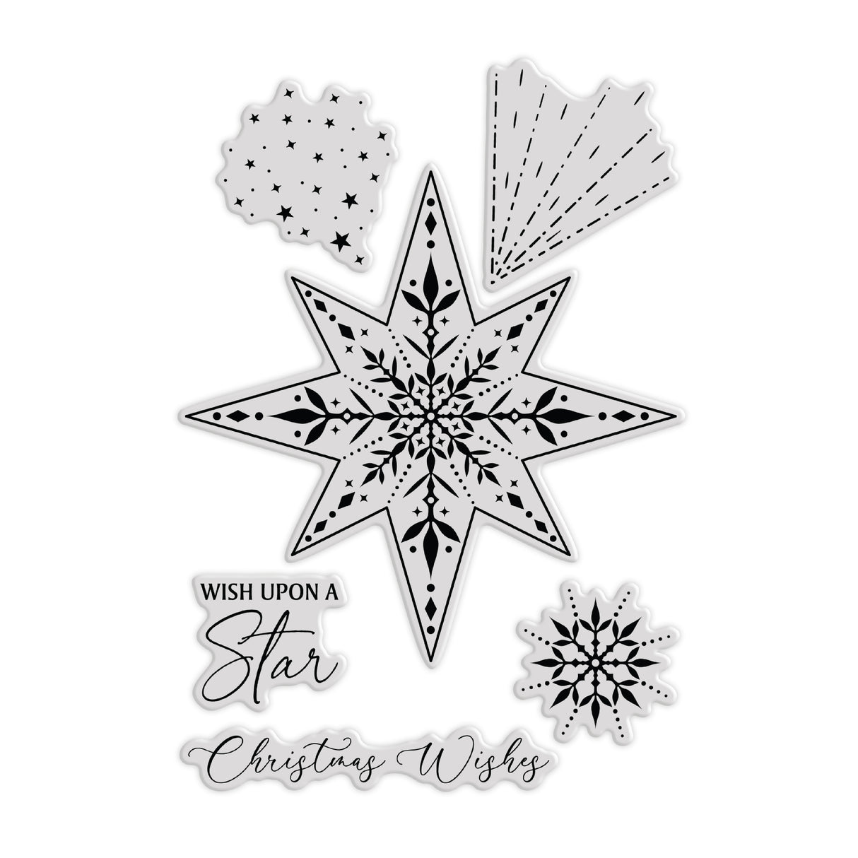 Chloe's Creative Cards Die & Stamp - Star of Wonder