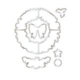 Chloe's Creative Cards Die & Stamp - Starlit Holly Wreath