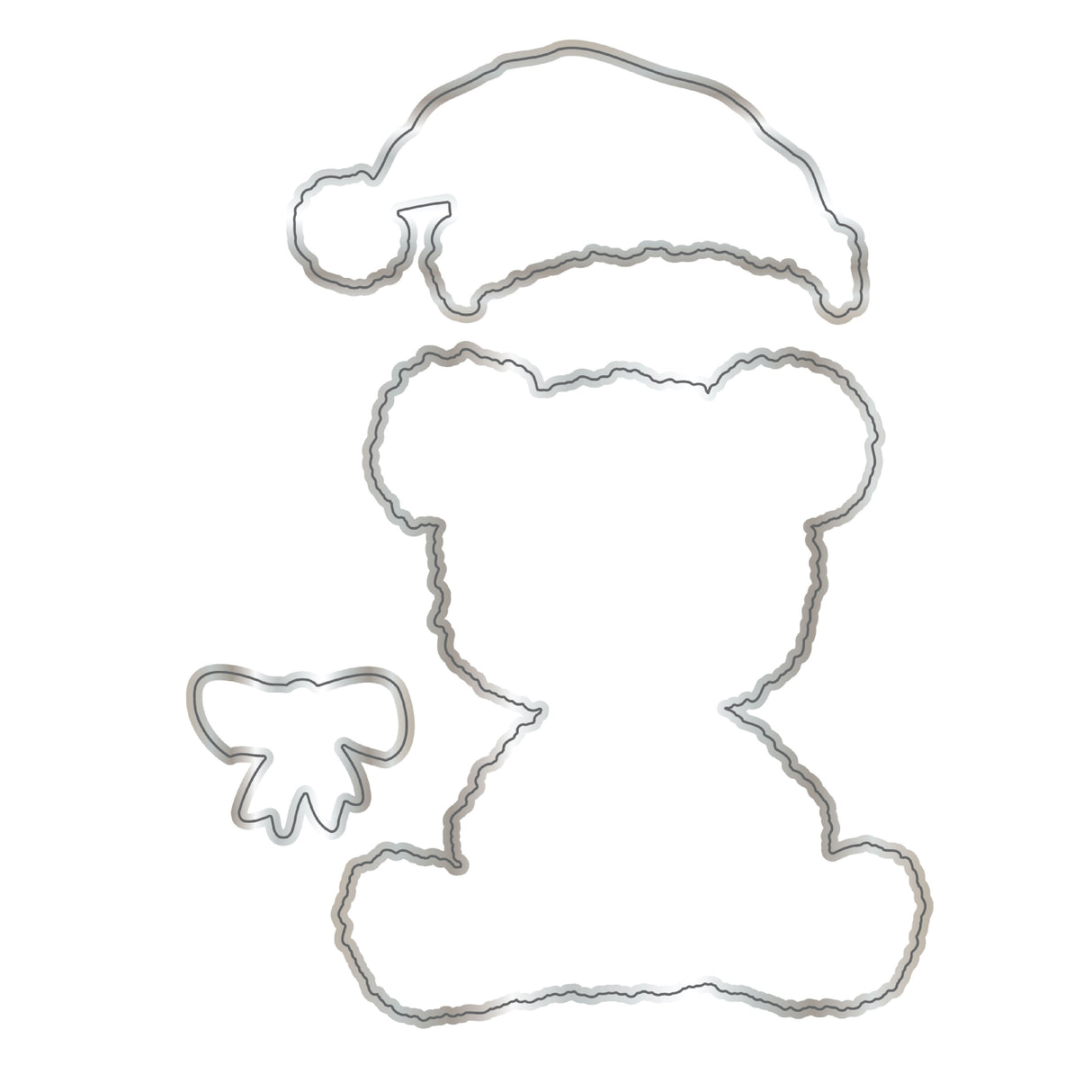 Chloe's Creative Cards Die & Stamp - Baby Collection Teddy