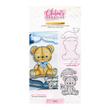 Chloe's Creative Cards Die & Stamp - Baby Collection Teddy