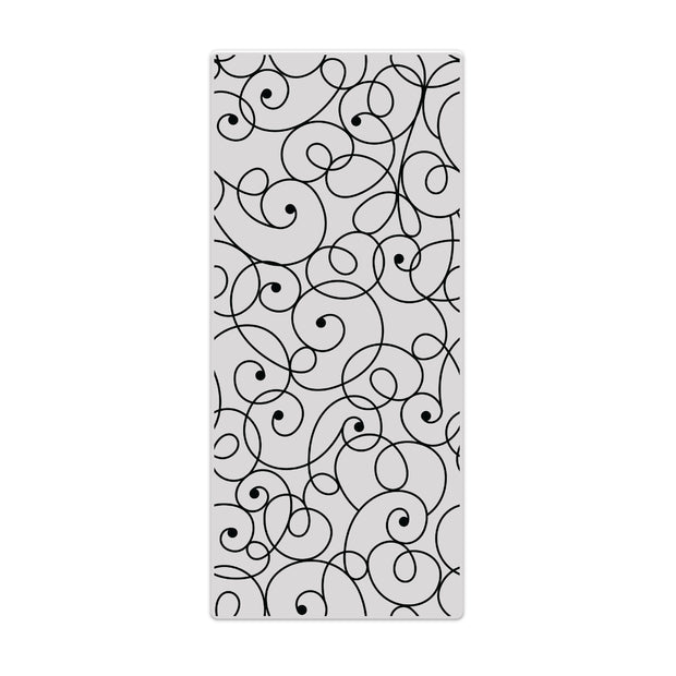 Chloes Creative Cards Photopolymer Stamp Set (DL) - Delicate Swirl Background