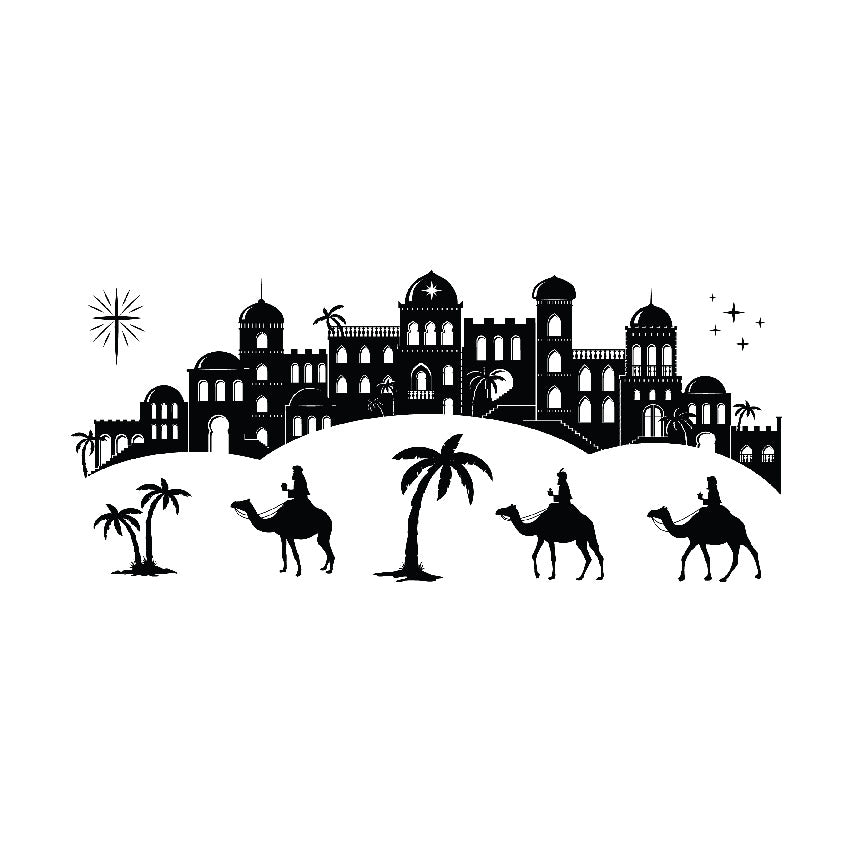 Chloe's Creative Cards Photopolymer Stamp Set (DL) - Bethlehem