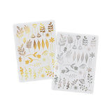 Chloes Creative Cards Foiled Acetate - Fabulous Foliage