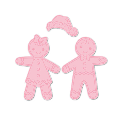 Chloes Creative Cards Die & Stamp Set - Gingerbread People