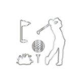 Chloe's Creative Cards Die & Stamp - Golf