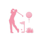 Chloe's Creative Cards Die & Stamp - Golf